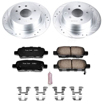 Power Stop 07-10 Nissan Altima Rear Z23 Evolution Sport Brake Kit