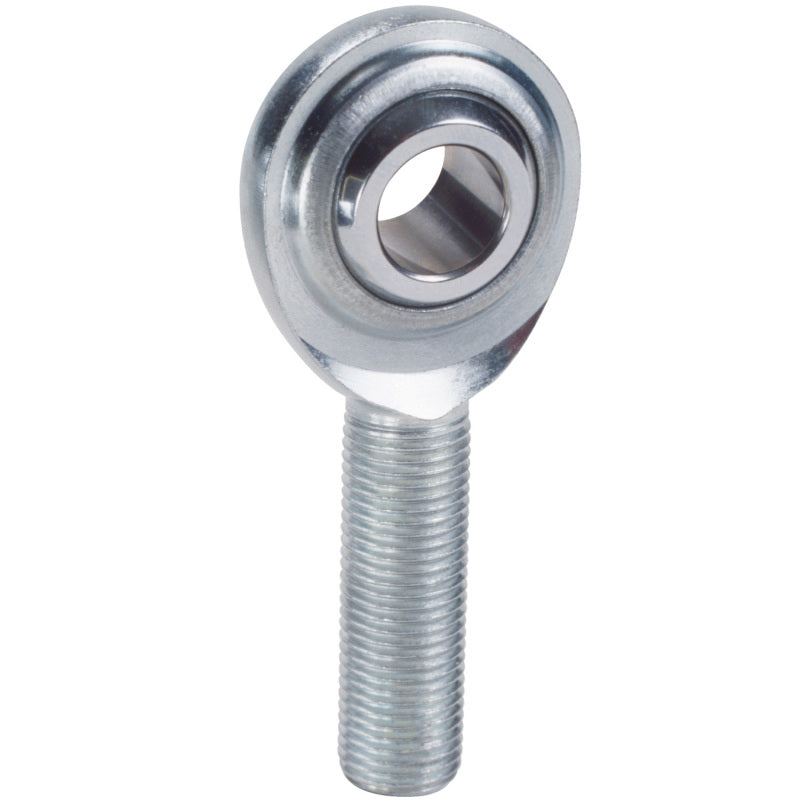 QA1 C Series 2-Pc Rod End - Male/Right Hand - .375in Bore x 3/8-24 - Carbon Steel w/PTFE