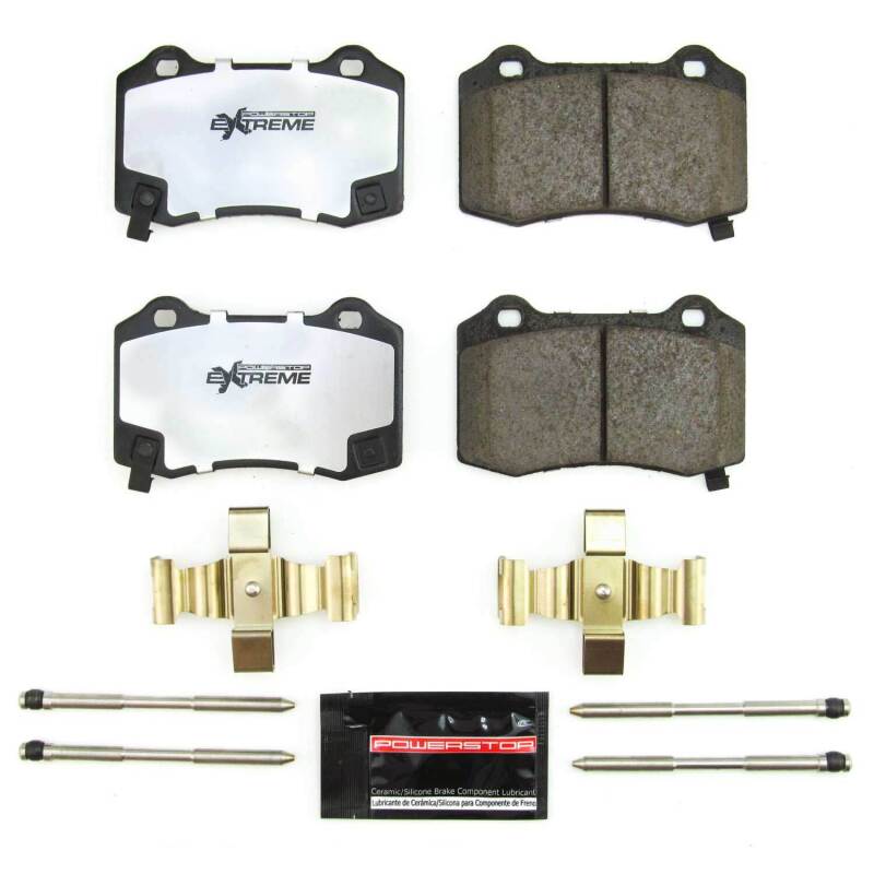 Power Stop 18-21 Jeep Grand Cherokee Rear Z36 Truck & Tow Brake Pads w/Hardware