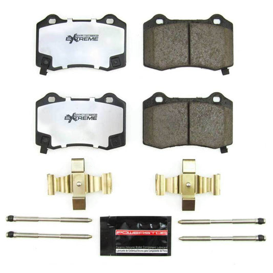 Power Stop 18-21 Jeep Grand Cherokee Rear Z36 Truck & Tow Brake Pads w/Hardware