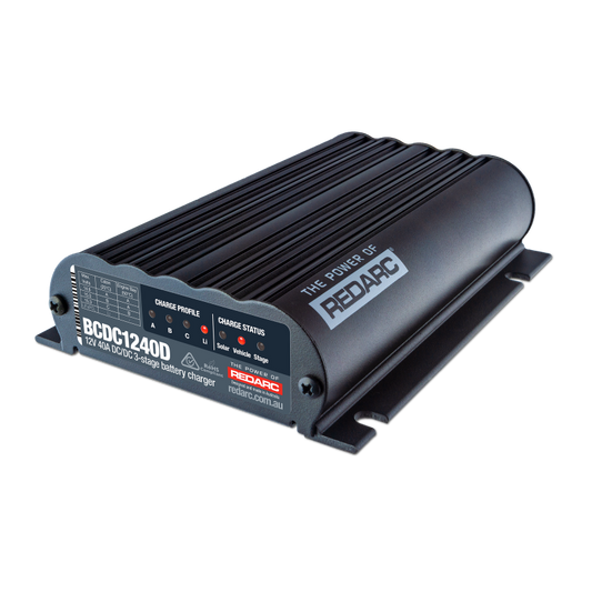 REDARC DC/DC Dual Input In-Vehicle Battery Charger - 12V 40A