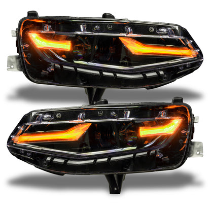 Oracle 19-21 Chevy Camaro LS/LT RGB+A Headlight DRL  Kit - ColorSHIFT w/o Controller SEE WARRANTY