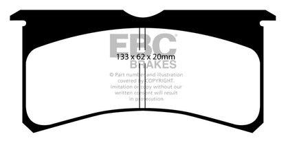 EBC Brakes Yellowstuff Performance Brake Pads