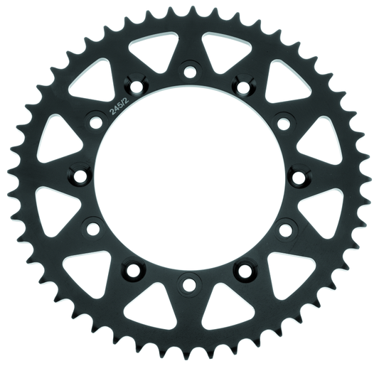 BikeMaster Honda Rear Steel Sprocket 520 48T - Black