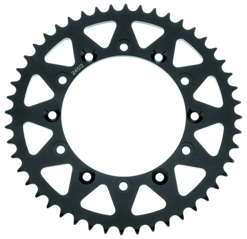 BikeMaster Honda Rear Steel Sprocket 520 45T - Black