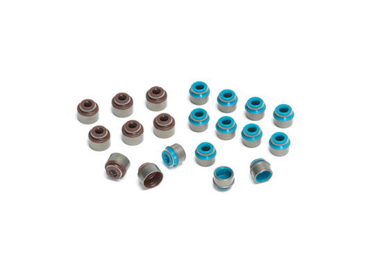 Supertech Nissan 6mm Viton Exhaust Valve Stem Seal - Set of 12