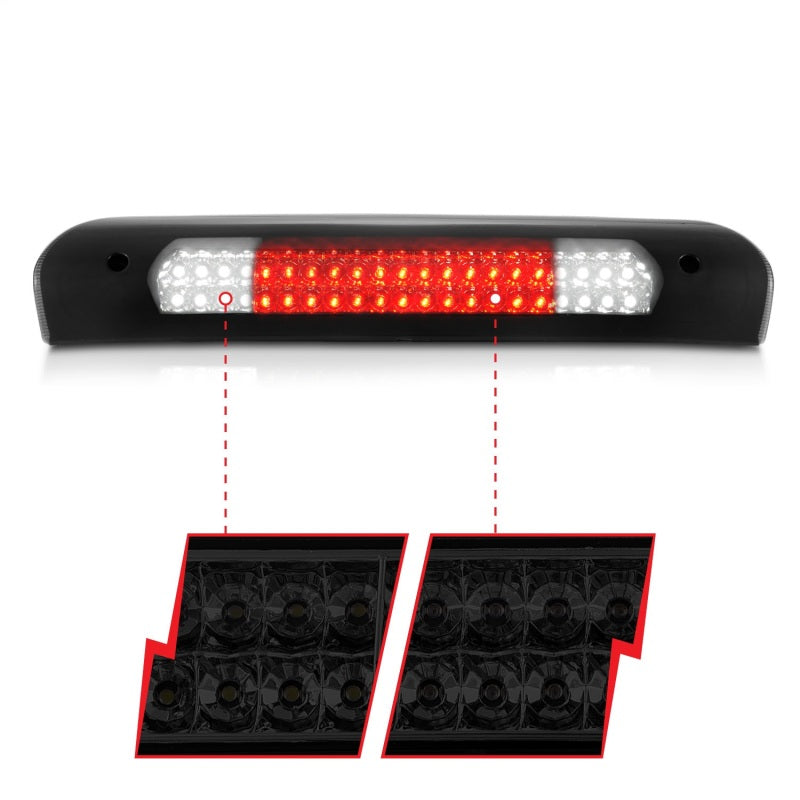 ANZO 2002-2008 Dodge Ram 1500 LED 3rd Brake Light Smoke B - Series