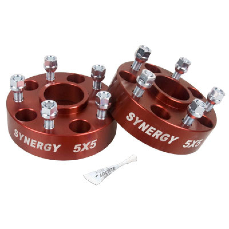 Synergy 2018+ Jeep Wrangler JL Hub Centric Wheel Spacers 5x5-1-3/4in Width M14 x 1.50 Stud Size