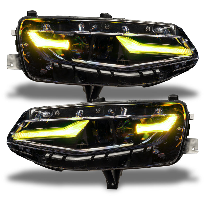 Oracle 19-21 Chevy Camaro LS/LT RGB+A Headlight DRL  Kit - ColorSHIFT w/o Controller SEE WARRANTY