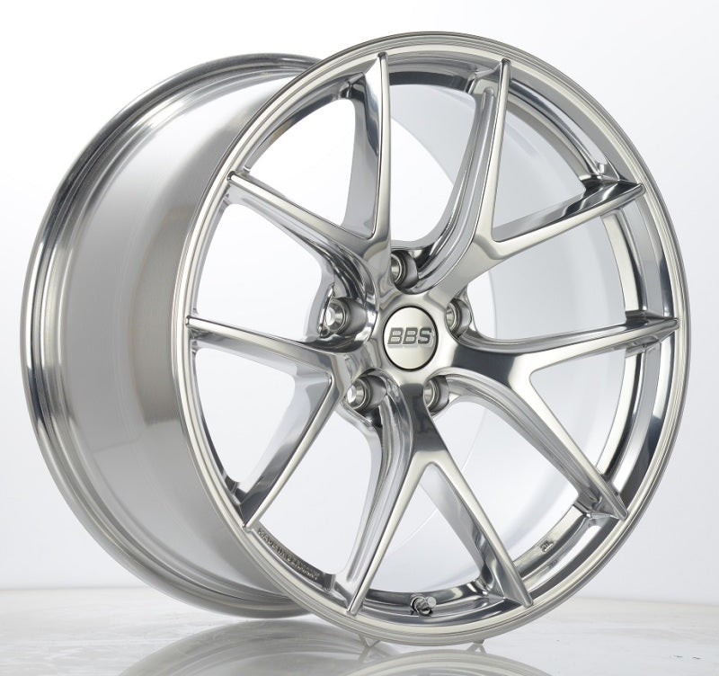 BBS CI-R 19x9 5x120 ET44 Ceramic Polished Rim Protector Wheel -82mm PFS/Clip Required - Precision R