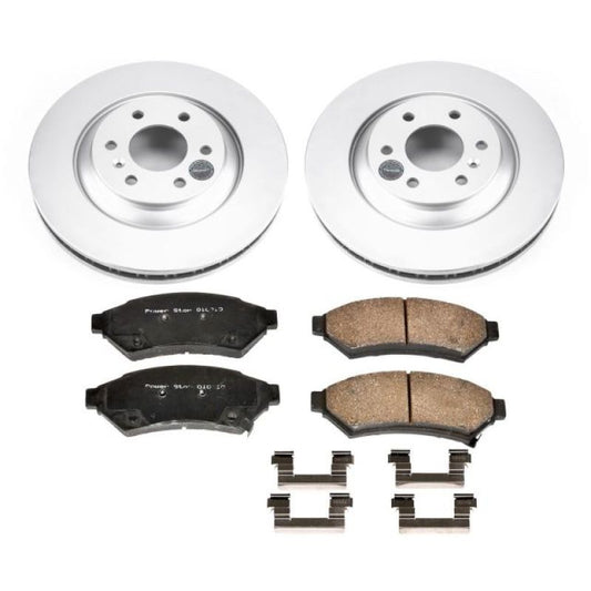 Power Stop 14-17 Mobility Ventures MV-1 Front Z17 Evolution Geomet Coated Brake Kit