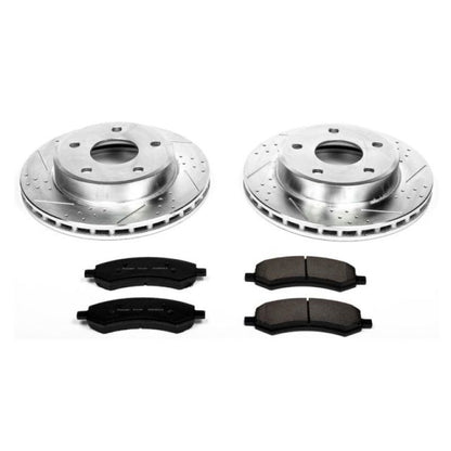 Power Stop 05-10 Dodge Dakota Front Z23 Evolution Sport Brake Kit