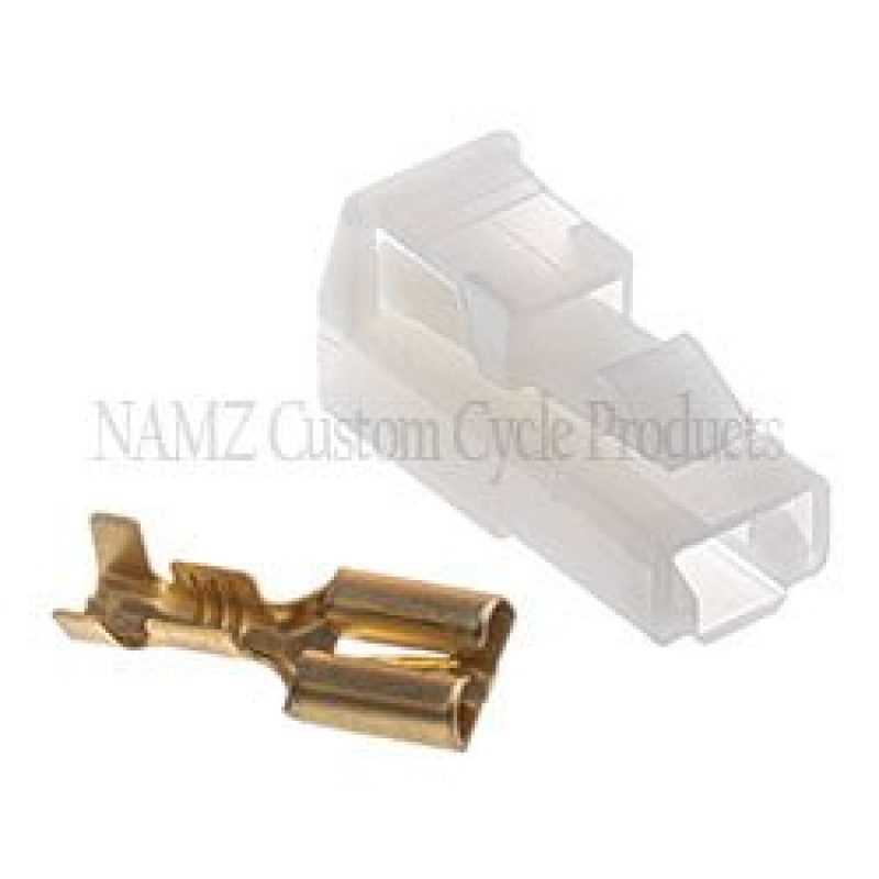 NAMZ 250 Series OEM Starter Solenoid 1-Position Locking Connector & Terminal - 5 Pack (HD 72295-94)