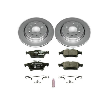 Power Stop 08-11 Saab 9-3 Rear Euro-Stop Brake Kit