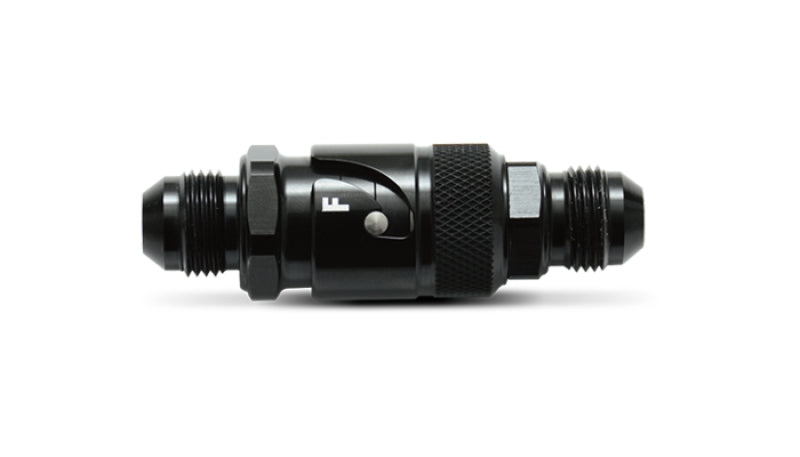 Vibrant -10AN Quick Release Fitting with Viton Seal - Aluminum