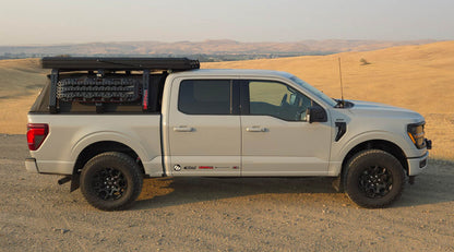 Rally Armor 21-24 Ford F-150 (Excl. Raptor) Black UR Mud Flap w/Metallic Black Logo