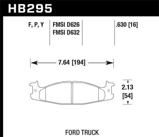 Hawk Super Duty Street Brake Pads