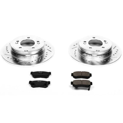 Power Stop 06-08 Hyundai Sonata Rear Z23 Evolution Sport Brake Kit