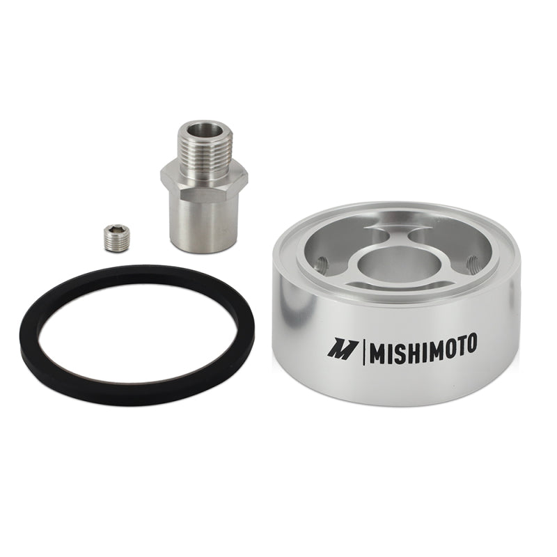 Mishimoto Oil Filter Spacer 32mm 3/4  - 16 Thread - Silver