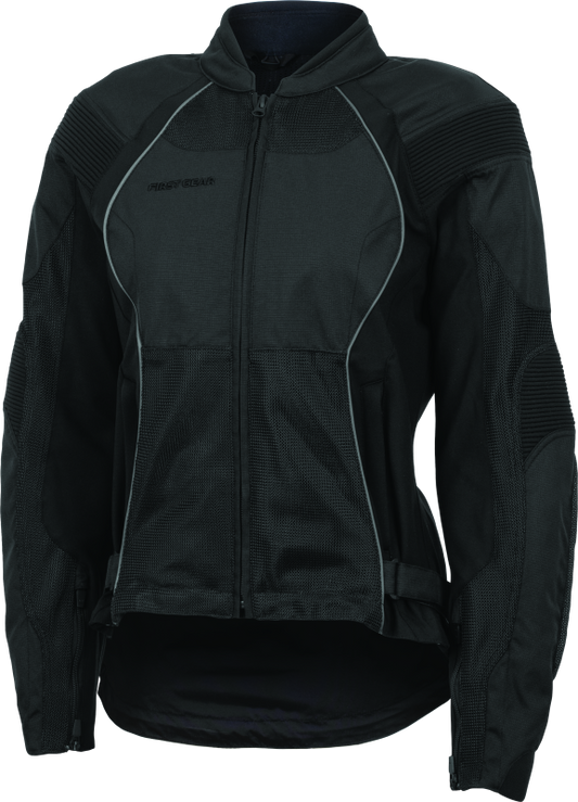 FIRSTGEAR Reflex Mesh Jacket Black - Women Large