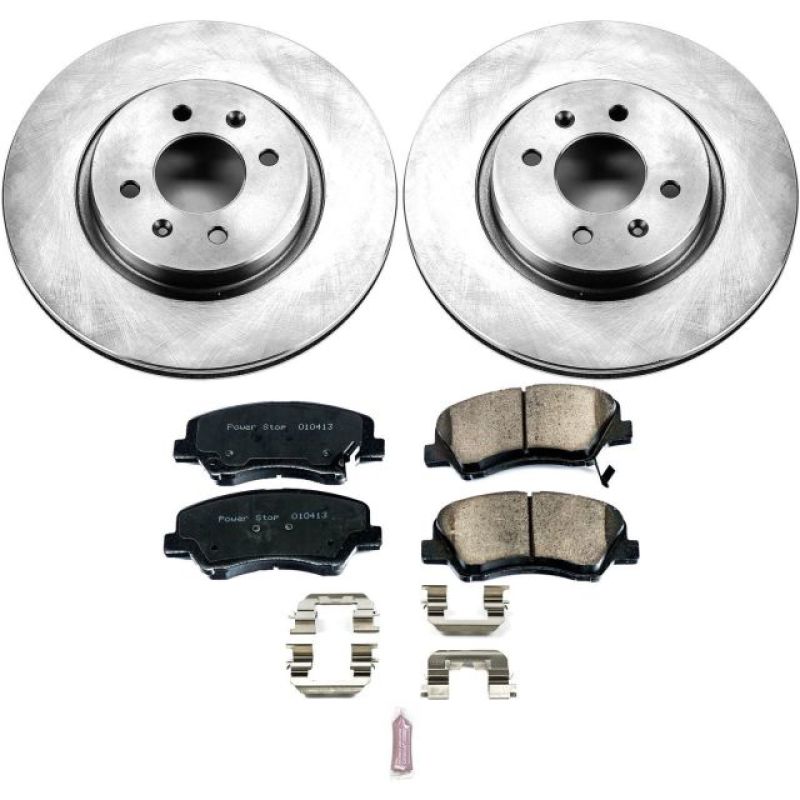 Power Stop 12-18 Kia Rio Front Autospecialty Brake Kit