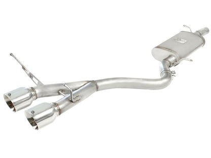 aFe MACHForce XP 2-1/2in SS-304 Cat-Back Exhausts w/ Polished Dual Tips 2008 VW Golf R32 V6-3.2L MKV