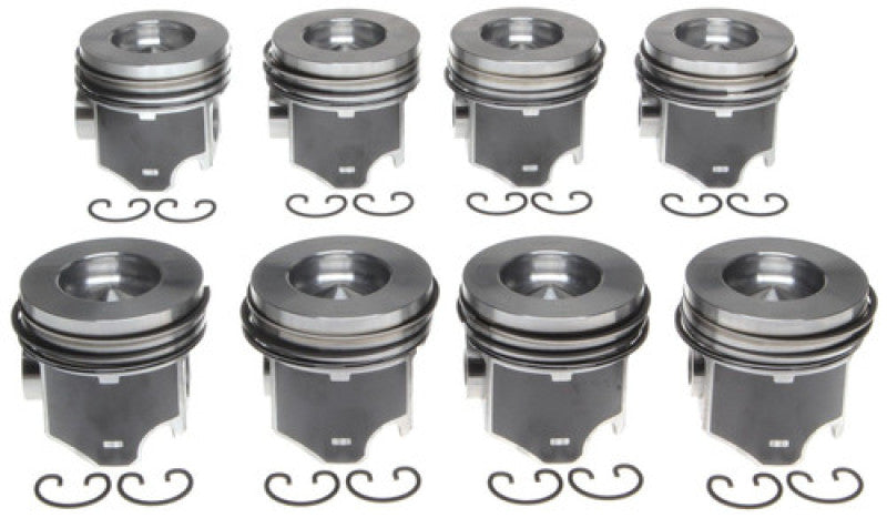 Mahle OE Dodge Trk & Jeep 4.7L Vin N 1999-2001 & 3.7L Vin K 2002-2005 .020 Piston Set (Set of 8)