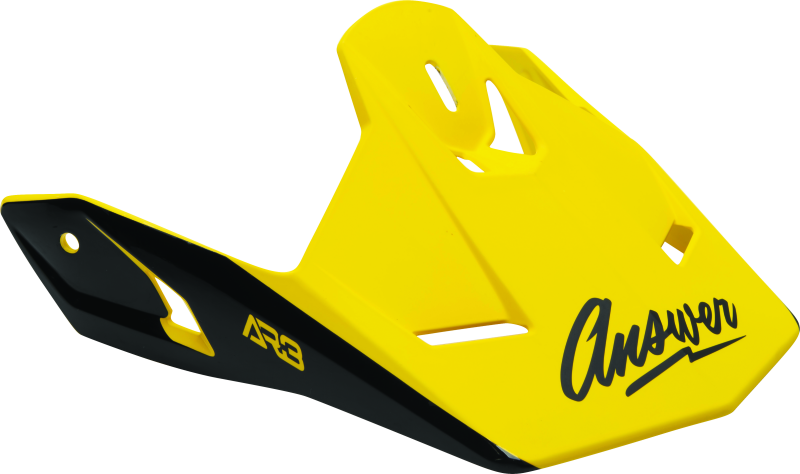 Answer AR3 Pace Visor - Yellow/Black/Orange