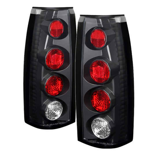 Spyder Chevy C/K Series 1500/2500 88-98/GMC Sierra 88-98 Euro Style Tail Lights Blk ALT-YD-CCK88-BK