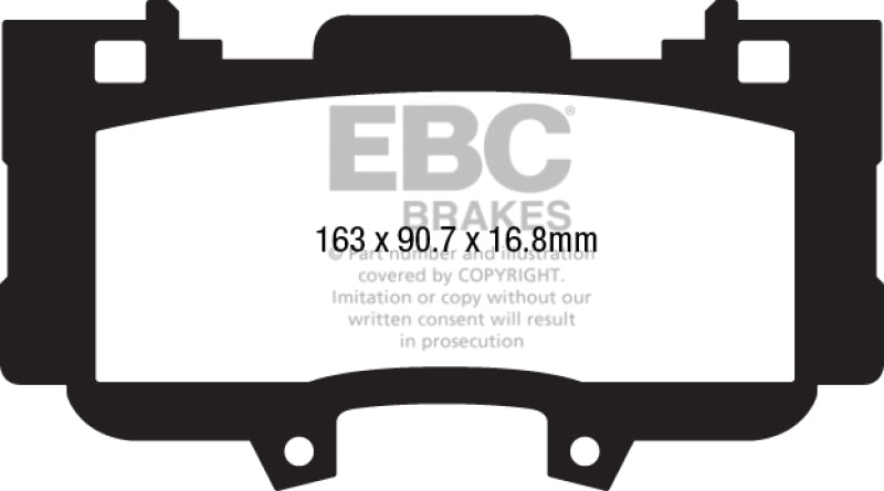 EBC brake Ultimax2 brake Pads