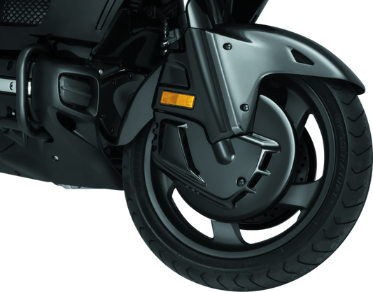 Kuryakyn Brake Rotor Cover Honda 01-17 GL1800 Gloss Black