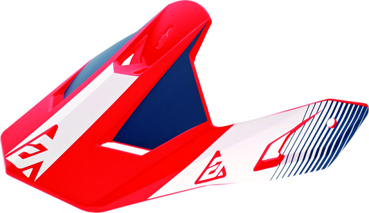 Answer AR1 V2 Bold Visor Red/White/Blue - Youth