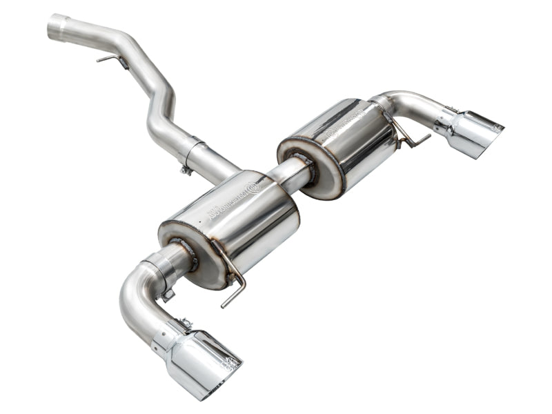 AWE 19-23 BMW 330i / 21-23 BMW 430i Base G2X Touring Axle Back Exhaust - Chrome Silver - Precision R