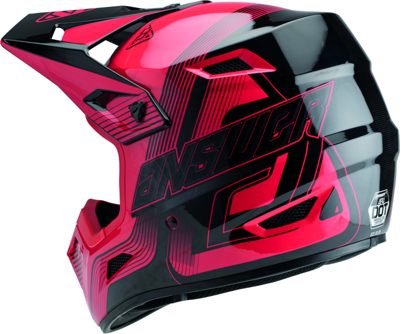 Answer AR1 Vendetta Helmet Red/Black Youth - Small