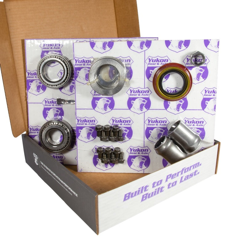 Yukon 8.875in GM 12T 3.42 Rear Ring & Pinion Install Kit 30 Spline Positraction Axle Bearings