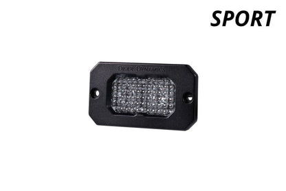 Diode Dynamics Stage Series 2 In LED Pod Sport - White Fog Flush ABL Each