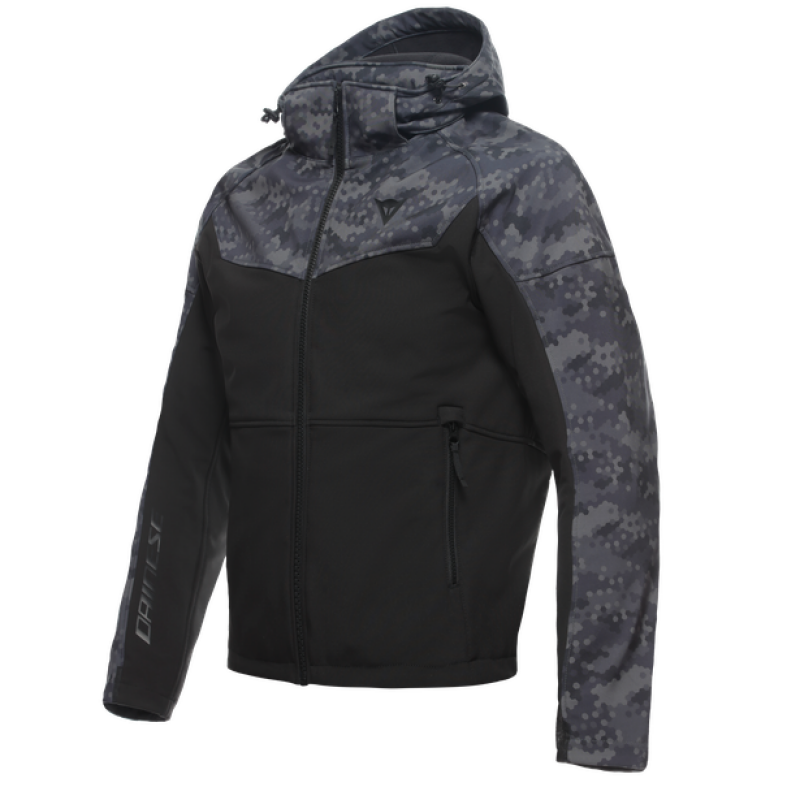 Dainese Ignite Tex Jacket Black/Camo-Gray Size - 50