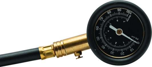 BikeMaster Dual Tire Gauge 100 PSI