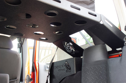 Fishbone Offroad 07-18 Jeep Wrangler JK 4 Door Fisbone Offroad Interior Storage Rack