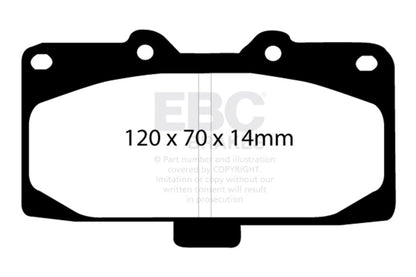 EBC brake Ultimax2 brake Pads