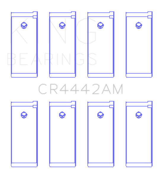 King Engine Bearings Datsun A12/(Size +0.25mm) Connecting Rod Bearing Set