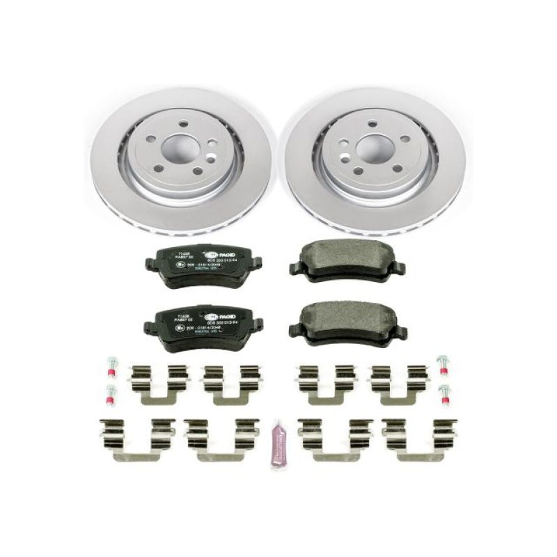 Power Stop 11-18 Volvo S60 Rear Euro-Stop Brake Kit