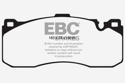 EBC 08-10 BMW 135 3.0 Twin Turbo Greenstuff Front Brake Pads