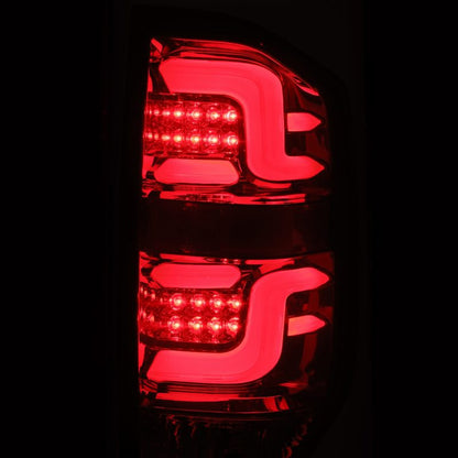 AlphaRex 14-20 Toyota Tundra PRO-Series LED Tail Lights Jet Black