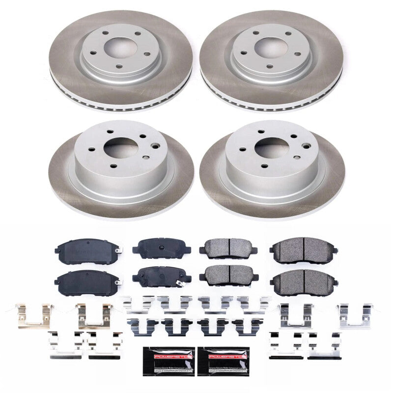 Power Stop 20-21 Kia Soul Front Z23 Evolution Brake Kit