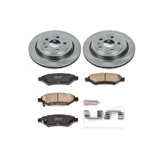 Power Stop 08-14 Cadillac CTS Rear Autospecialty Brake Kit