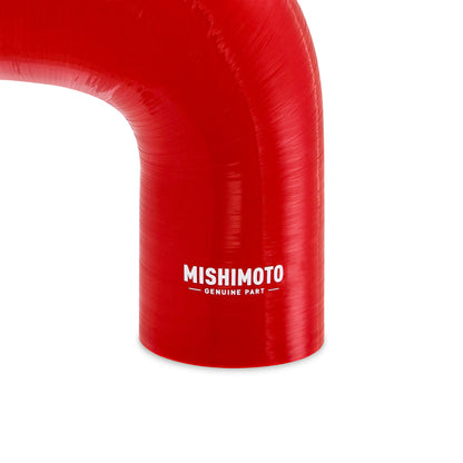 Mishimoto Silicone Reducer Coupler 90 Degree 2in to 3in - Red