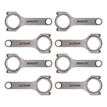 Manley Chevy Small Block LS-1 6.125in H Beam w/ ARP 2000 Connecting Rod Set