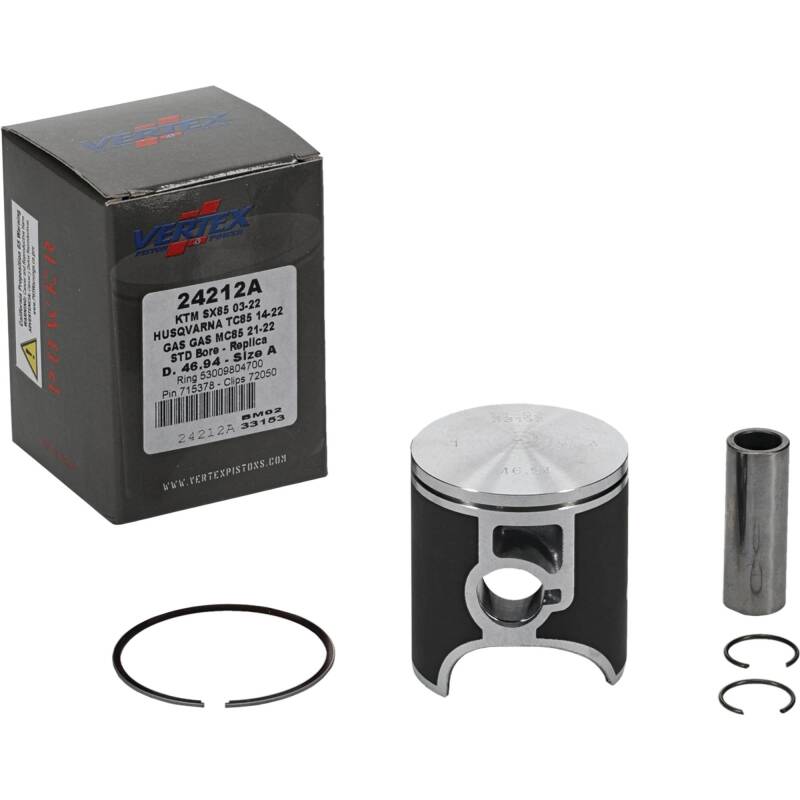 Vertex Piston 03-24 KTM 85 SX 85cc Cast Replica Piston Kit