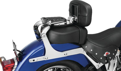 Kuryakyn Fixed Mounts For Multi-Purpose Backrest Chrome